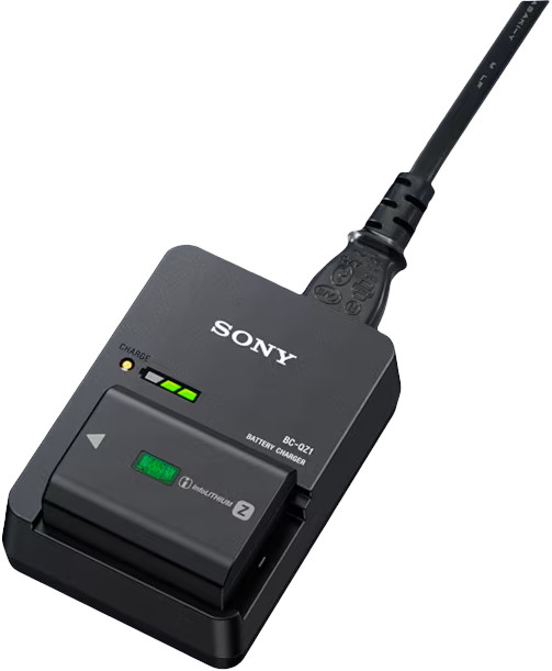 Batterijlader voor Sony NP-FZ100 product in gebruik