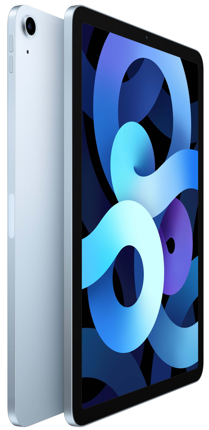 Refurbished iPad Air 4 (2020) 64GB Wifi Hemelsblauw (Zo goed als nieuw) rechterkant
