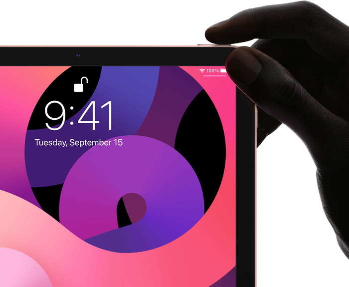 Refurbished iPad Air 4 (2020) 64GB Wifi Hemelsblauw (Zo goed als nieuw) null