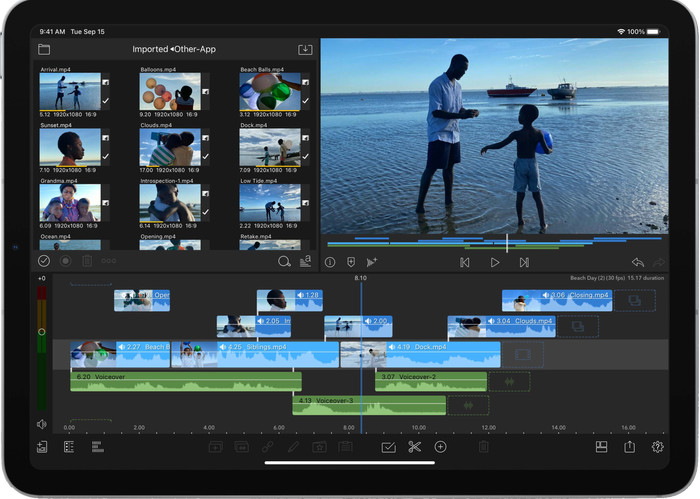 Refurbished iPad Air 4 (2020) 64GB Wifi Hemelsblauw (Zo goed als nieuw) null