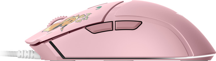Razer Cobra Bedrade Gaming Muis - Pokémon Pikachu/Eevee Edition linkerkant