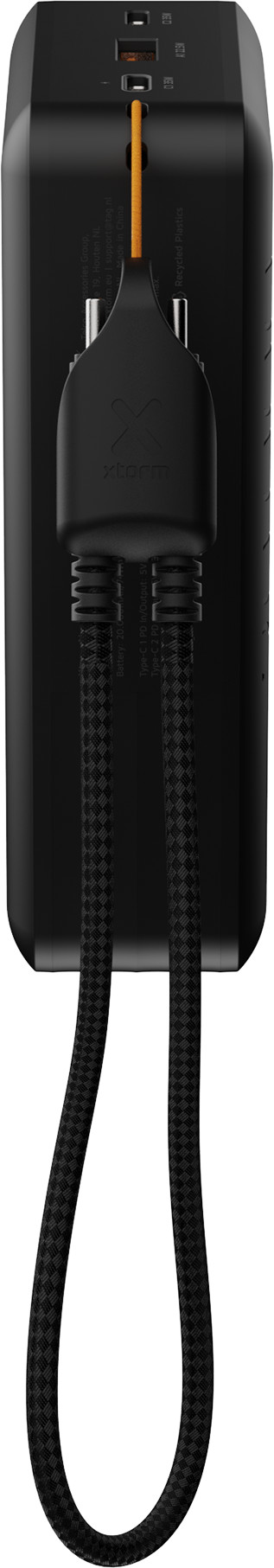 Xtorm NextGen 35W Powerbank 20.000 mAh Zwart onderkant