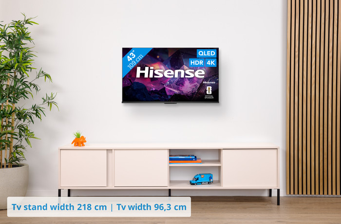 Hisense QLED 43 inches E79S PRO (2026) visual Coolblue 1