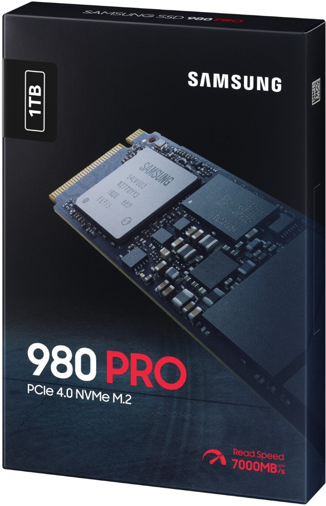 Samsung 980 Pro 1TB M.2 + Be quiet! MC1 M2 SSD cooler verpakking
