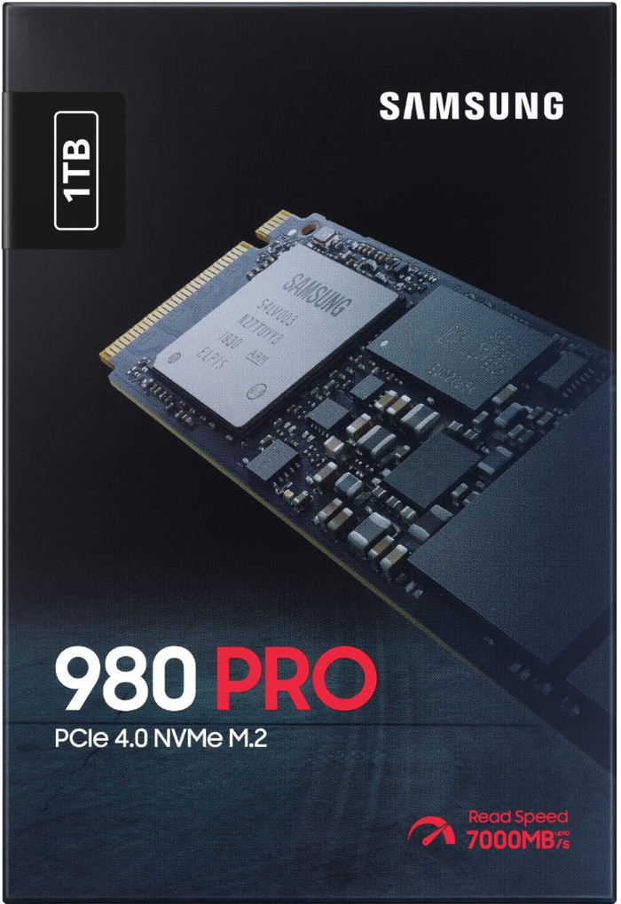 Samsung 980 Pro 1TB M.2 + Be quiet! MC1 M2 SSD cooler verpakking
