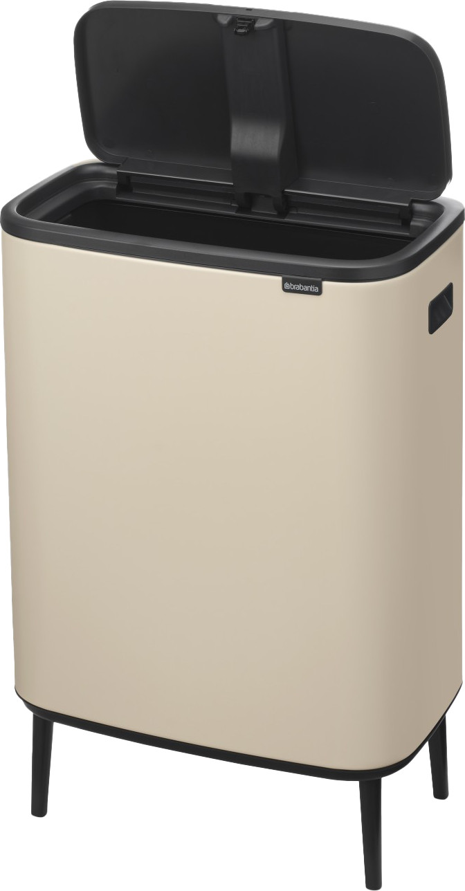 Brabantia Bo Touch Bin Hi Prullenbak 60 liter Soft Beige detail