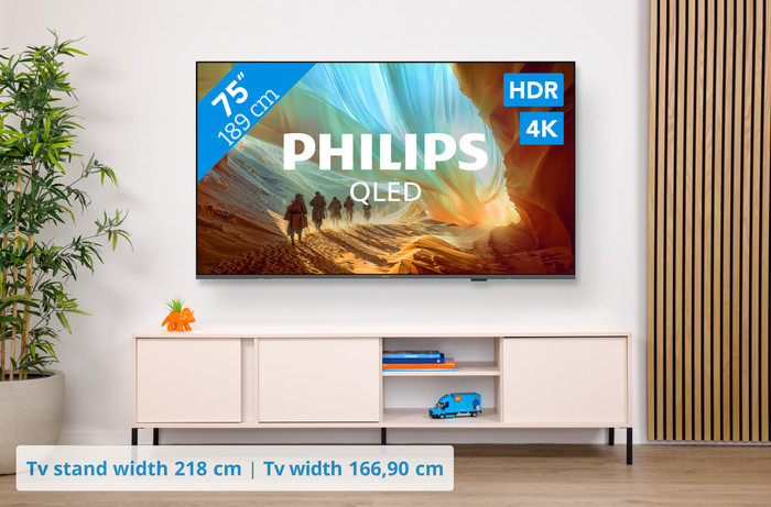 Philips QLED 75 inches PQS7801 (2026) visual Coolblue 1