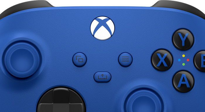Microsoft Xbox Series X et S Manette Sans Fil Bleu détail