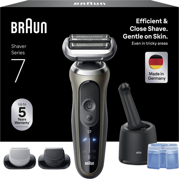 Braun Series 7 72-C7650cc packaging
