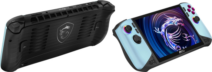 MSI Claw 8 AI+ A2VM Glacier Blue Edition-250NL detail