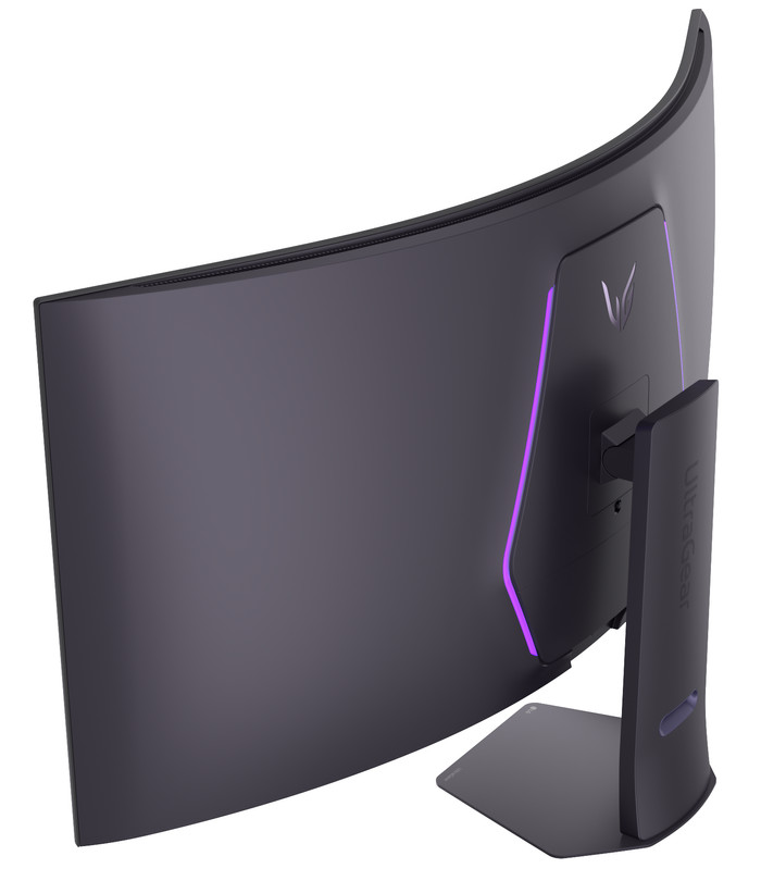 LG UltraGear Evo 52G930B-B.AEU Curved achterkant