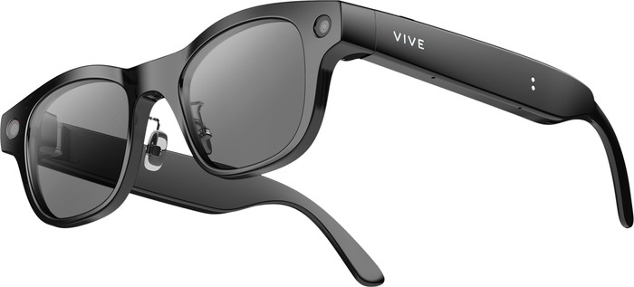 HTC VIVE Eagle AI Bril Zonnebril Rechthoekig Zwart rechterkant