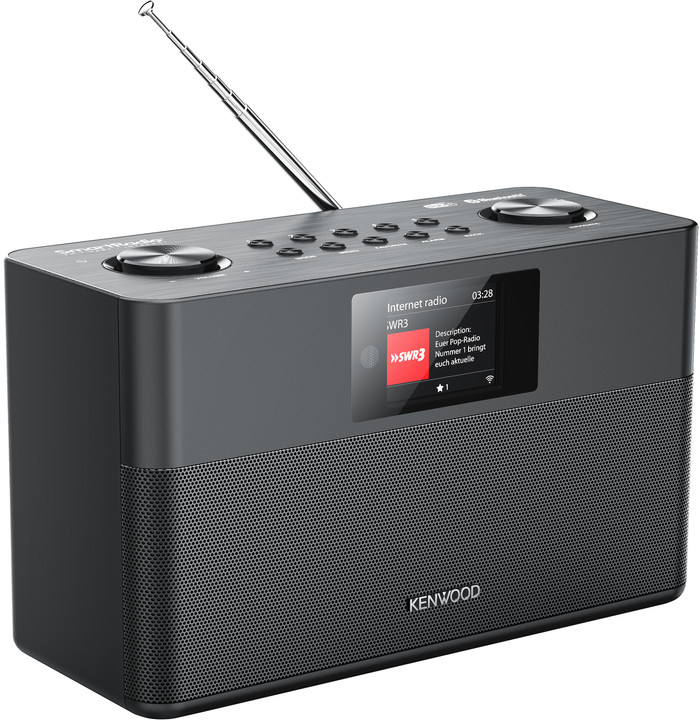 Kenwood CR-ST-100S Black front