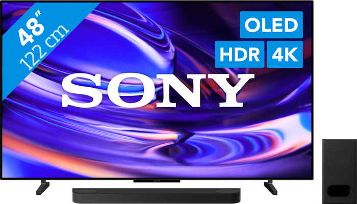 Sony Bravia 6 48" OLED (2026) + Sony Bravia Theatre Bar 6 Black Main Image