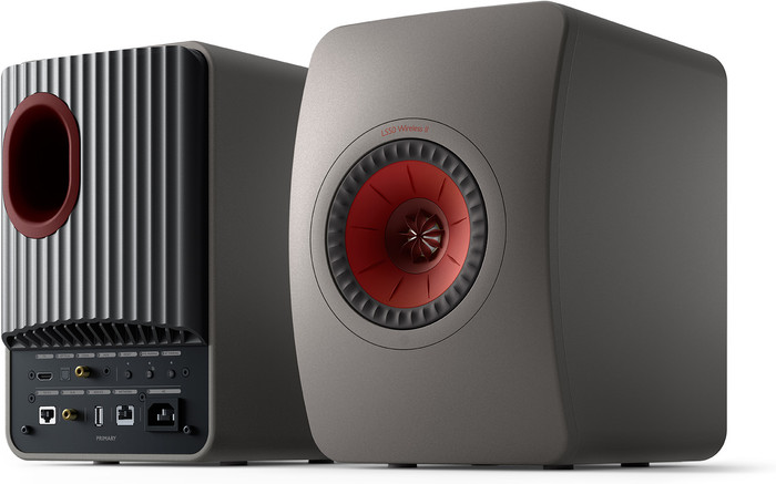 KEF LS50 Wireless II Grijs (per paar) null
