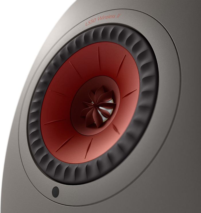 KEF LS50 Wireless II Grijs (per paar) detail