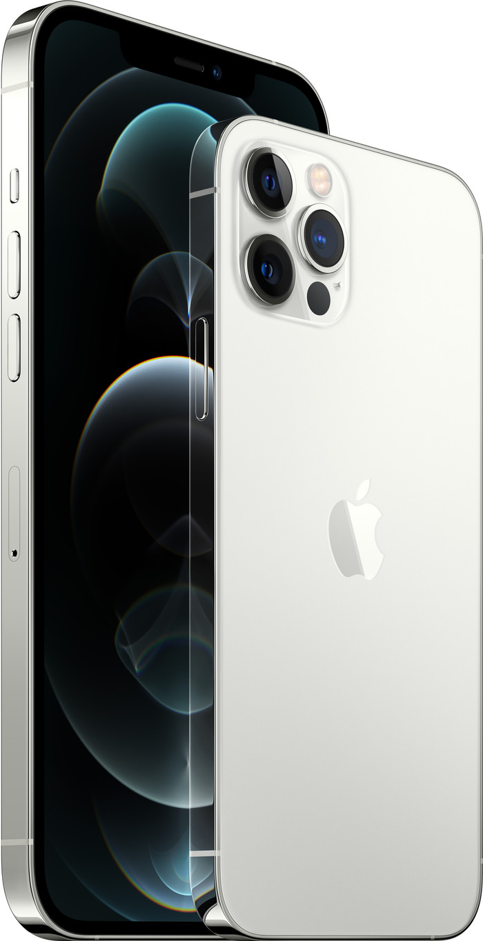 Refurbished iPhone 12 Pro Max 128GB Silver (Visibly used) back
