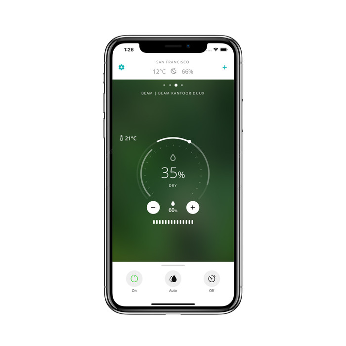 Duux Beam 2 Smart Ultrasone Luchtbevochtiger Zwart null