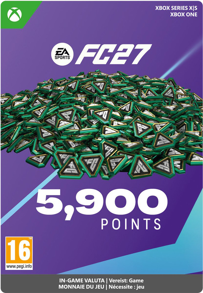 EA Sports FC 27 5900 FC Points Xbox Series X|S en Xbox One - Digitaal Main Image