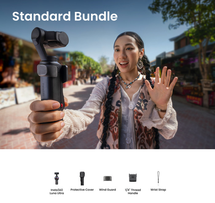 Insta360 Luna Ultra Zwart visual leverancier
