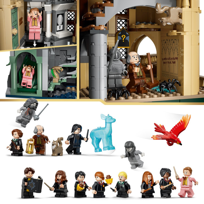 LEGO Harry Potter Kasteel Zweinstein: Oostvleugel 76473 detail