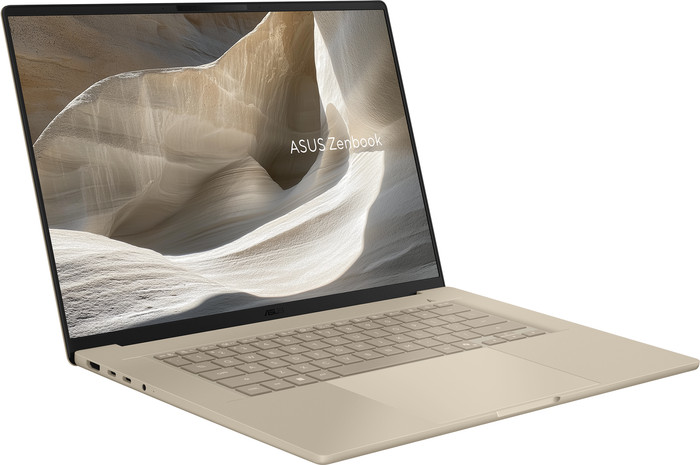 ASUS Zenbook A16 OLED Copilot+ PC UX3607OA-SQ113W linkerkant