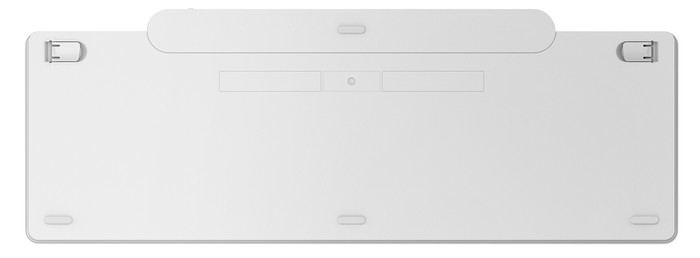 Lenovo 800 Self-Charging Bluetooth Toetsenbord QWERTY Wit achterkant