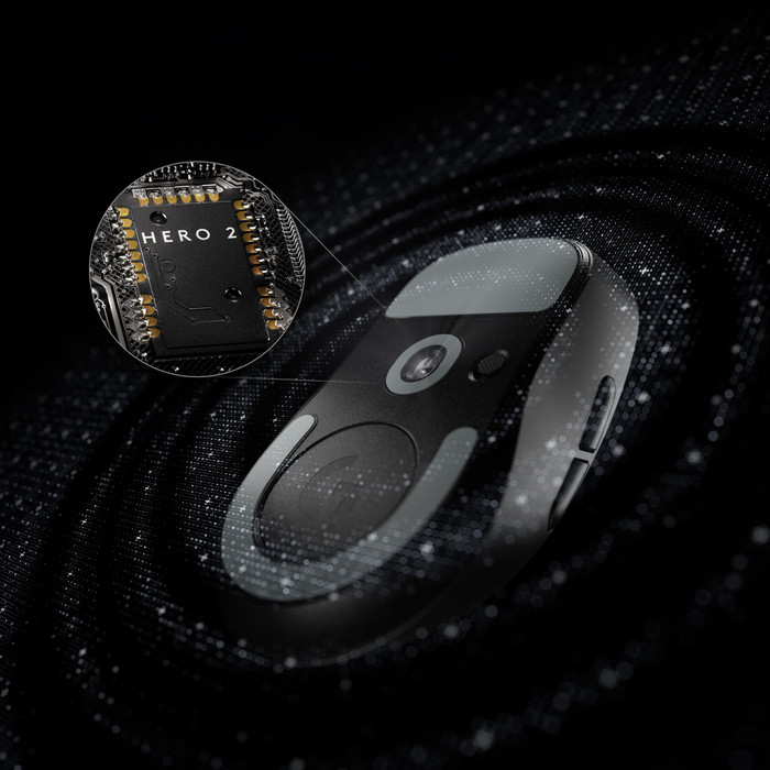 Logitech G PRO X SUPERLIGHT 2c SE Zwart detail