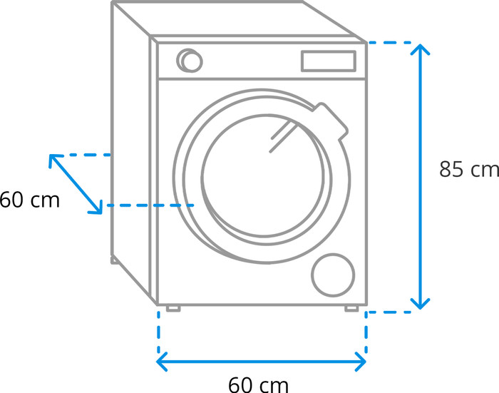 Samsung WD80TA049BE - 8/5 kg null