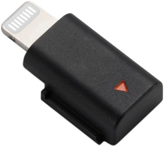 DJI Mic Series Mobile Receiver Adapter (usb C naar Lightning) linkerkant