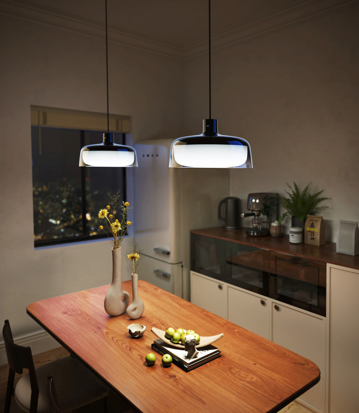 Govee Pendant Light product in gebruik