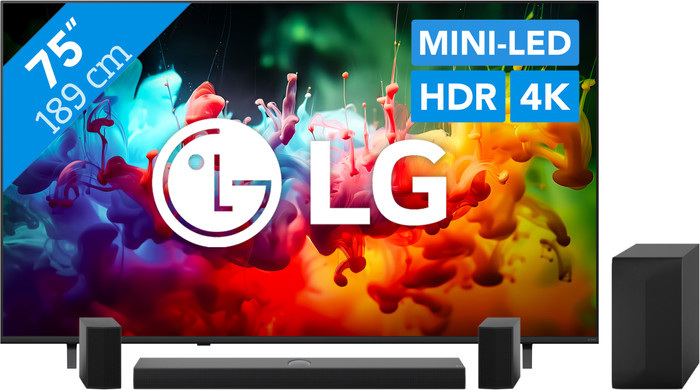 LG Mini-led 75" QNED70 (2026) + LG DS70TR Main Image