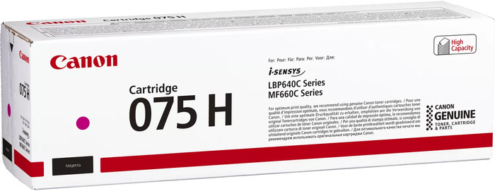 Canon 075H Toner Combo Pack verpakking
