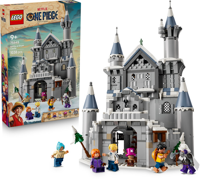 LEGO One Piece Battle at Drum Castle 75645 right side