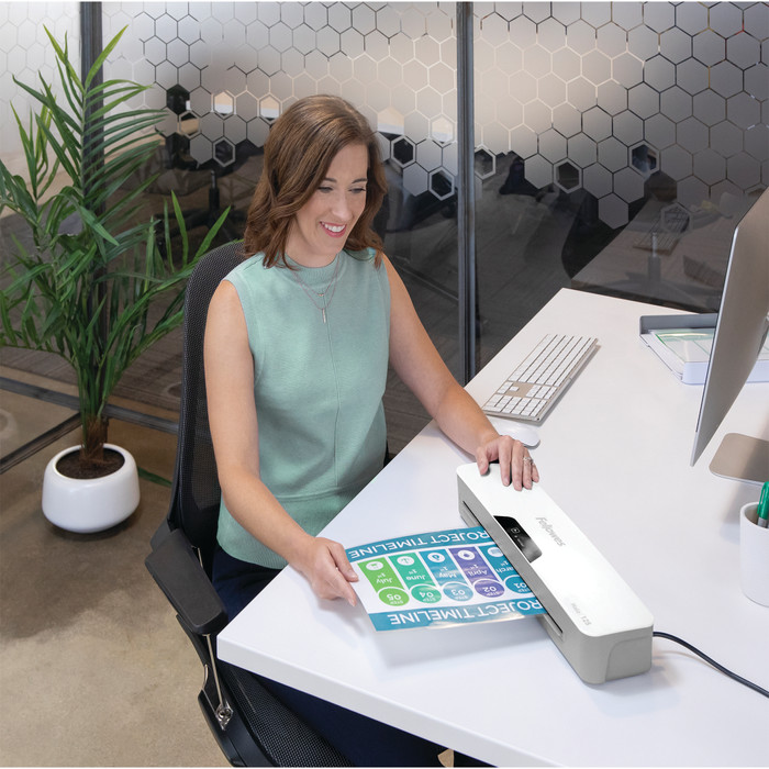 Fellowes Ion A4 product in gebruik
