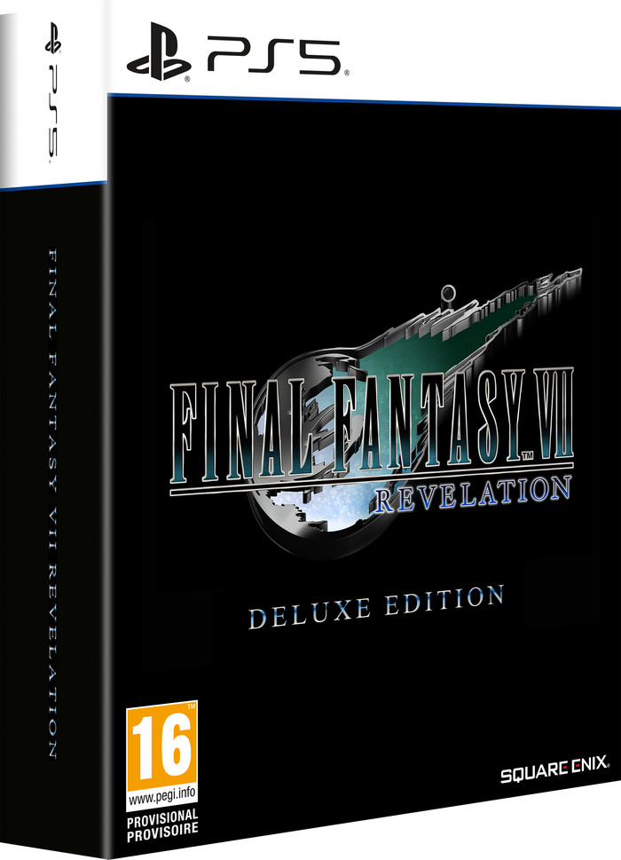 Final Fantasy 7 Revelations Deluxe Edition PS5 verpakking