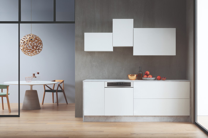 Whirlpool WBC 3C34 P X / Inbouw / Half geïntegreerd / Nishoogte 82 - 90 cm product in gebruik