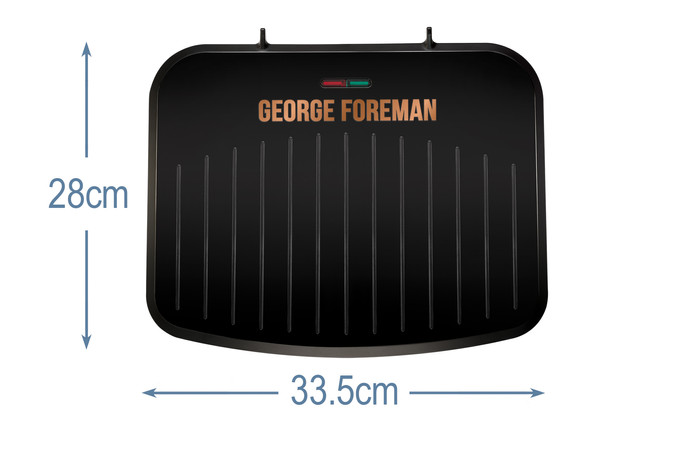 George Foreman Fit Grill Medium Cuivre null