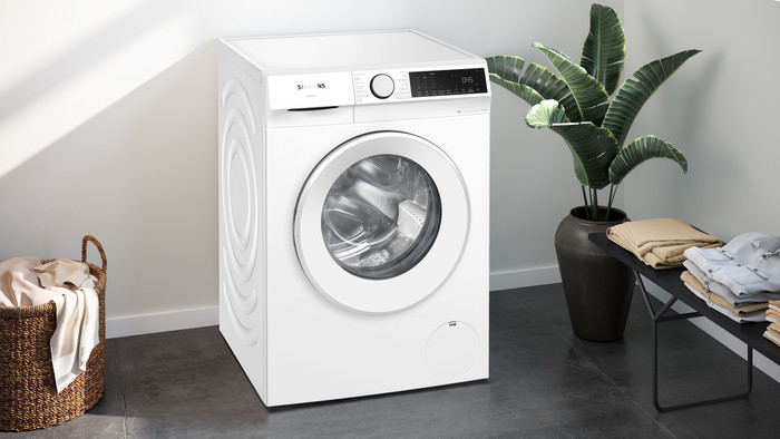Siemens WG34J200FG smartFinish product in gebruik