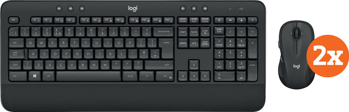 Logitech MK545 Draadloze Toetsenbord en Muis QWERTY 2-Pack Main Image