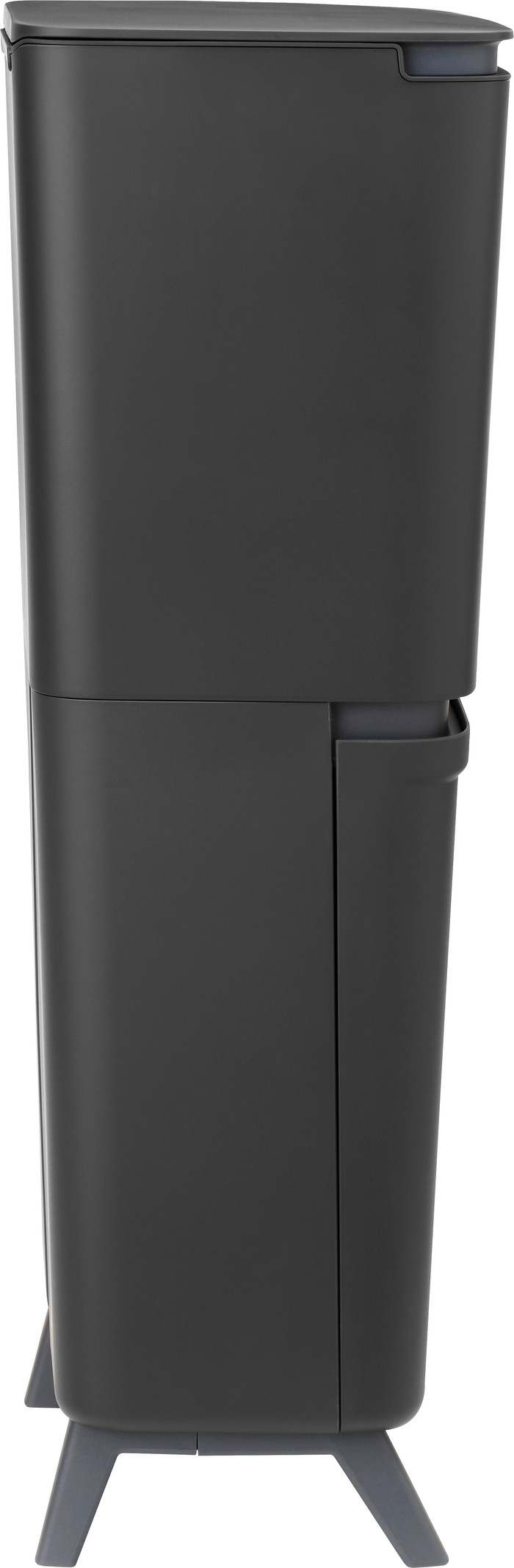 Brabantia SortUp Recycle Hi afvalemmer 20+25L Grijs linkerkant