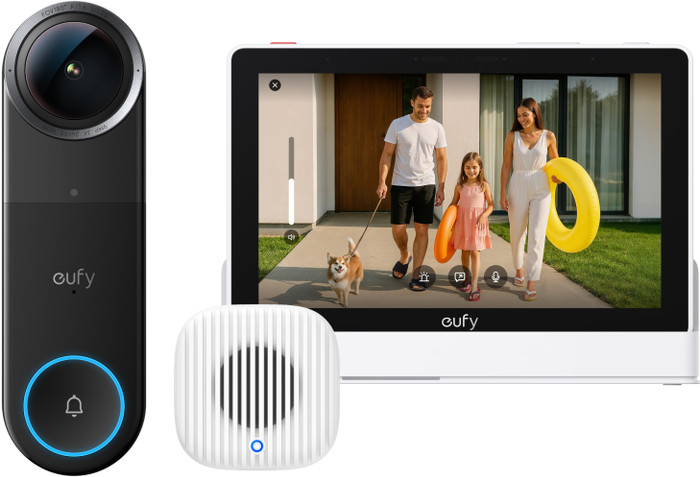 Anker eufy Doorbell S4 + Mini Chime + Smart Display E10 Main Image