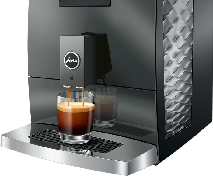 JURA C3 Piano Inox (EA) rechterkant