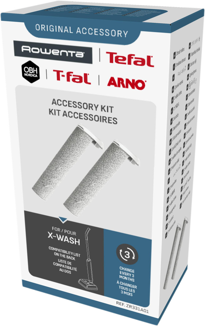 Rowenta ZR331A accessoireset X-Wash verpakking
