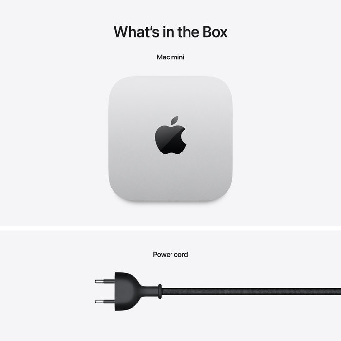 Apple Mac mini (2024) M4 Pro (12 core CPU/16 core GPU) 24GB/512GB verpakking