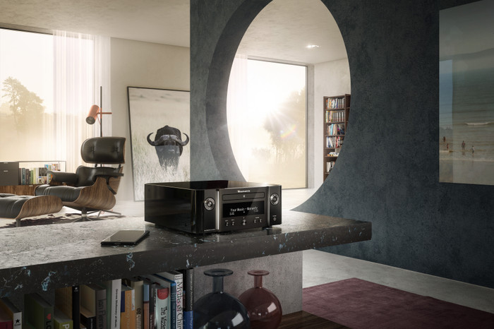 Marantz Melody X Zwart product in gebruik