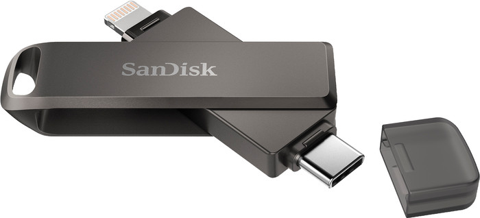 SanDisk iXpand Flash Drive Luxe 128GB Type-C + Lightning Connector Main Image