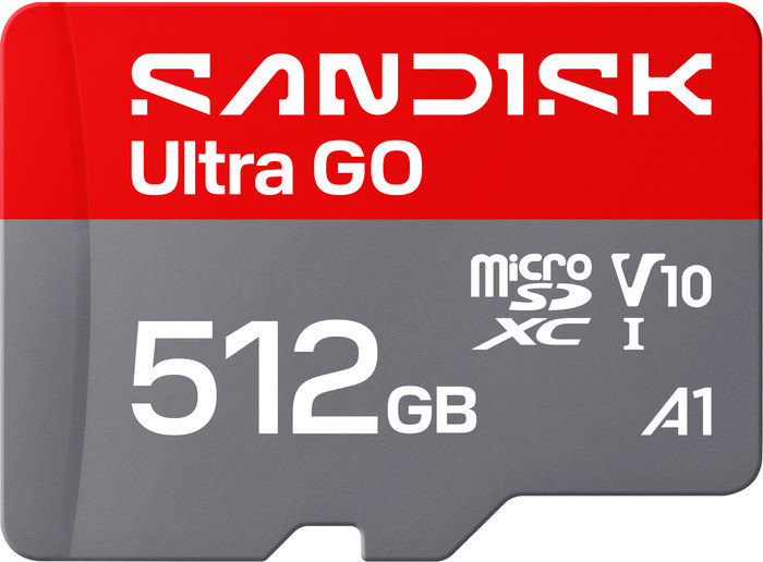 SANDISK Ultra GO microSDXC 512GB 190MB/s Main Image