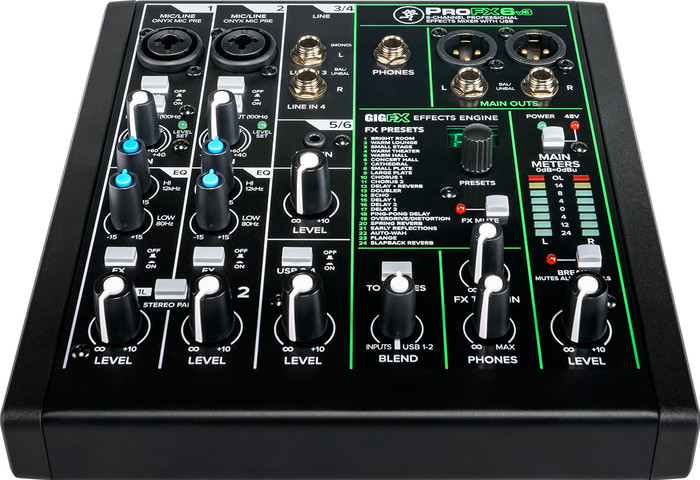 Mackie PROFX6V3 voorkant
