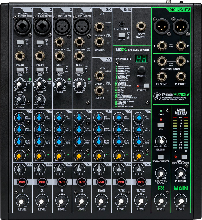 Mackie PROFX10V3 null